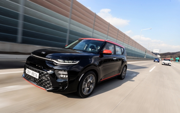 기아차 쏘울 부스터 주행 / 사진=기아차