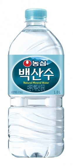 농심 백산수 1L. /사진=농심