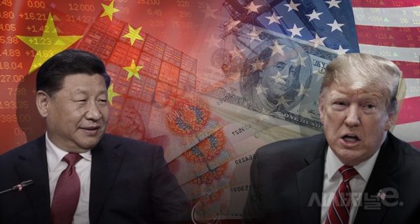 도널드 트럼프 미국 대통령과 시진핑 중국 국가주석이 오는 28일 G20정상회의를 계기로 미중 정상회담을 갖는다. / 그래픽=이다인 디자이너