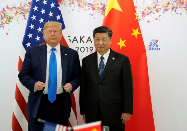 도널드 트럼프 미국 대통령과 시진핑 중국 국가주석이 지난 6월30일 일본 오사카에서 열린 G20(주요20개국) 회담에서 만났다. / 사진=연합뉴스