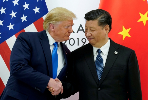 도널드 트럼프 미국 대통령과 시진핑 중국 국가주석이 지난 6월29일(현지시간) 일본 오사카에서 열린 G20(주요20개국) 회의서 만났다. / 사진=연합뉴스