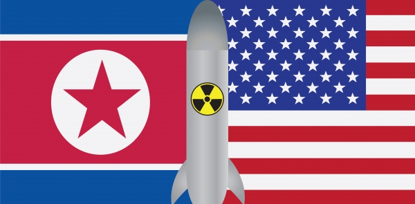 최근 북한의 잇따른 발사체로 한반도 긴장 국면이 지속되고 있는 가운데, 한미연합훈련 종료를 앞두고 북한은 미국과의 대화 재개 움직임을 보이고 있다. / 사진=셔터스톡