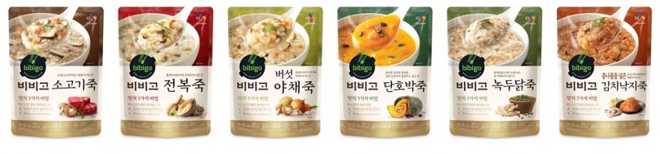 CJ제일제당 파우치죽 이미지. /사진=CJ제일제당