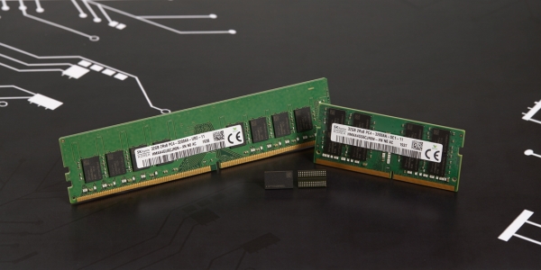 SK하이닉스가 개발한 3세대 10나노급(1z) DDR4 D램 / 사진=SK하이닉스