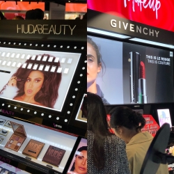 세포라에 입점한 후다뷰티, 지방시뷰티. /사진=박지호 기자