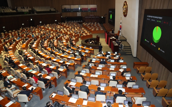 국회는 19일 본회의를 열어 비쟁점법안을 처리했다. /사진=연합뉴스