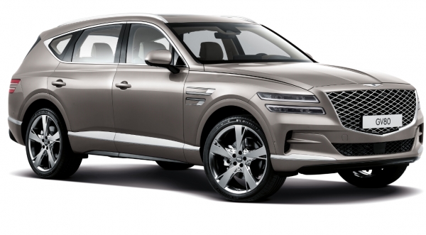 GV80의 외관 모습. / 사진=제네시스