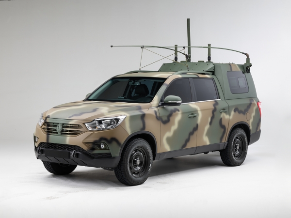 군용 렉스턴 스포츠. / 사진=쌍용차