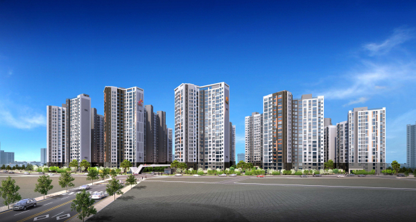 부평 SK VIEW 해모로 투시도/사진=SK건설