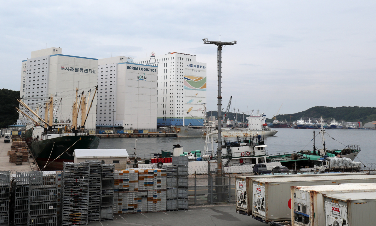 지난 24일 부산 감천항 모습 / 사진=연합뉴스