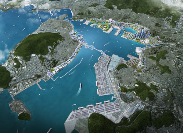 부산 북항 재개발 조감도 / 사진=리얼투데이