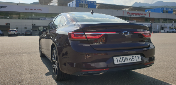 SM6 후면부. / 사진=박성수 기자