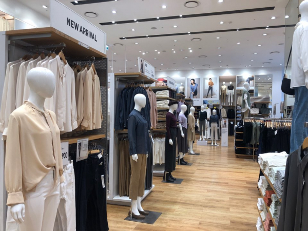 3일 유니클로 롯데월드몰점. / 사진=한다원 기자