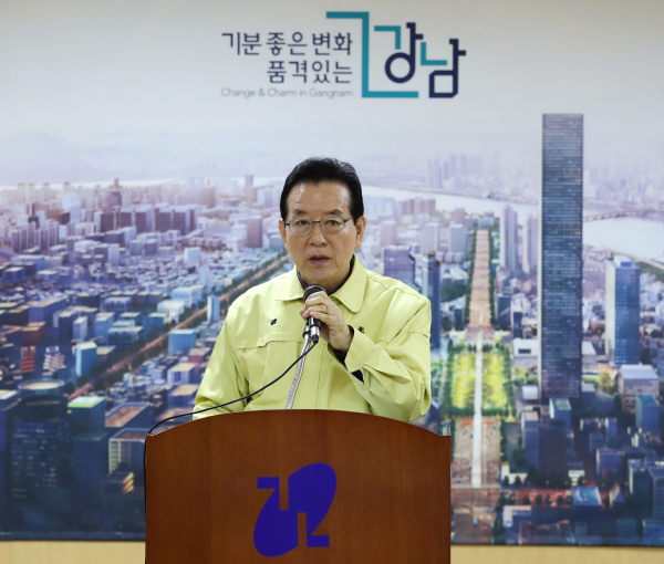 정순균 서울 강남구청장 / 사진=연합뉴스