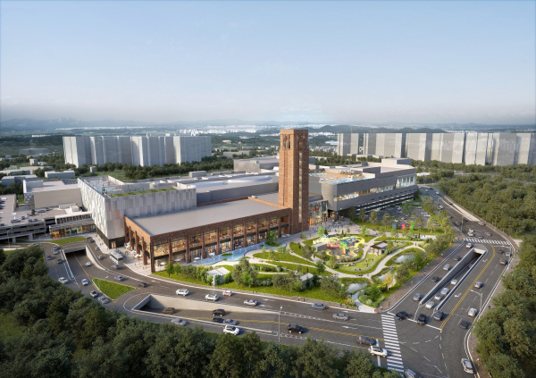 다음달 7일 문 여는 스타필드 안성 조감도. /사진=신세계