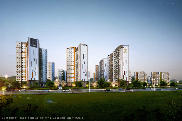 반정 아이파크 캐슬 5단지 투시도./사진=HDC현대산업개발