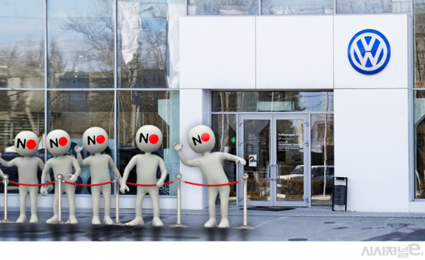 일본 불매운동 이후 가격대가 비슷한 폴크스바겐코리아에 고객들이 몰리면서 상대적으로 혜택을 보고 있다. / 사진=김은실 디자이너