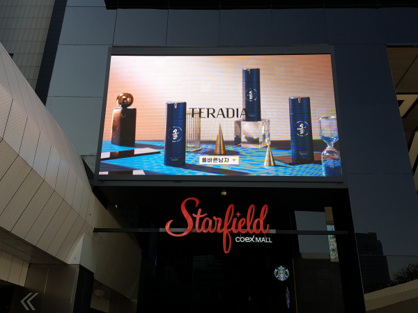 ’올바른남자’ 캠페인 옥외광고. / 사진=테라다이아