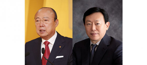 김승연 한화 회장(왼쪽)과 신동빈 롯데회장. / 사진=각 사