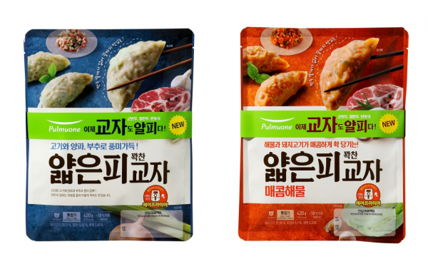 풀무원 2세대 얄피만두 얄피교자 2종. /사진=풀무원