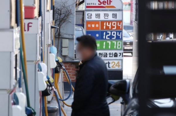서울 시내의 한 주유소 모습 / 사진=연합뉴스