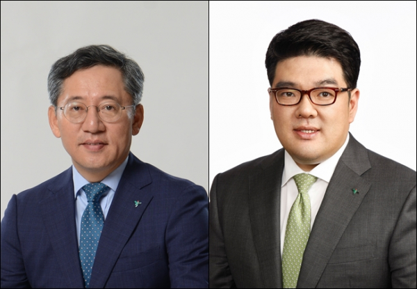 박성호 하나은행장 후보(사진 왼쪽)과 이은형 하나금융투자 사장 후보/사진=하나금융그룹