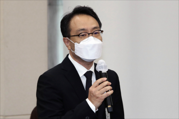 임재현 구글코리아 전무가 지난해 10월 열린 국회 정무위원회 국정감사에서 증인으로 출석해 질의에 답변하고 있다. / 사진 = 연합뉴스