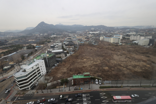 서울 종로구 송현동 대한항공 부지. /사진=연합뉴스