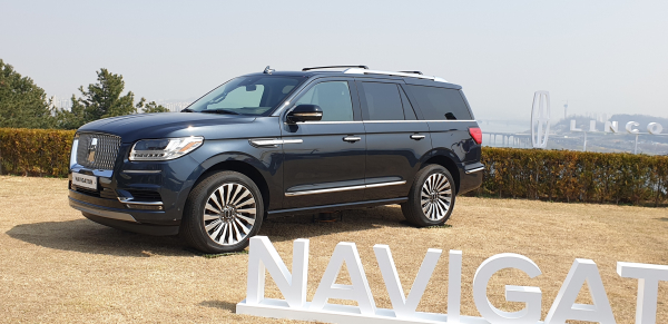 링컨코리아는 25일 서울 워커힐 호텔에서 네비게이터 출시 행사를 진행했다. / 사진=박성수 기자