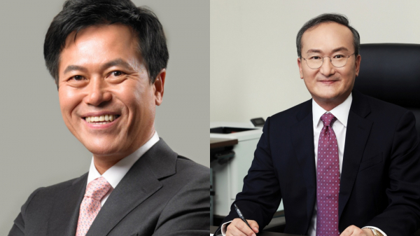 박정회 SK하이닉스 부회장(좌)과 이석희 사장/ 사진=SK하이닉스