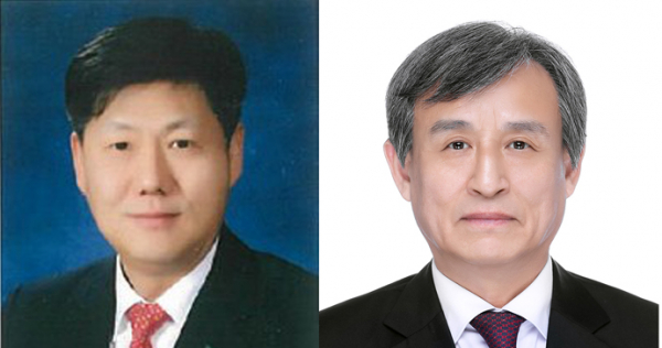 삼진제약 장홍순 대표(왼쪽)와 최용주 대표. / 사진=삼진제약