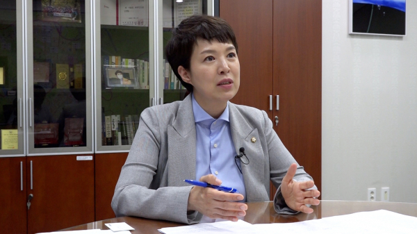 김은혜 국민의힘 의원. / 사진=강수지 PD