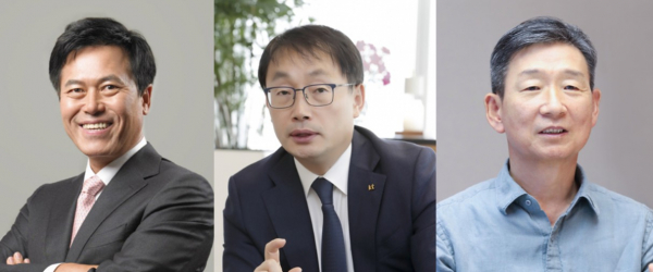 (왼쪽부터) 박정호 SK텔레콤, 구현모 KT, 황현식 LG유플러스 대표이사 / 사진 = 각사
