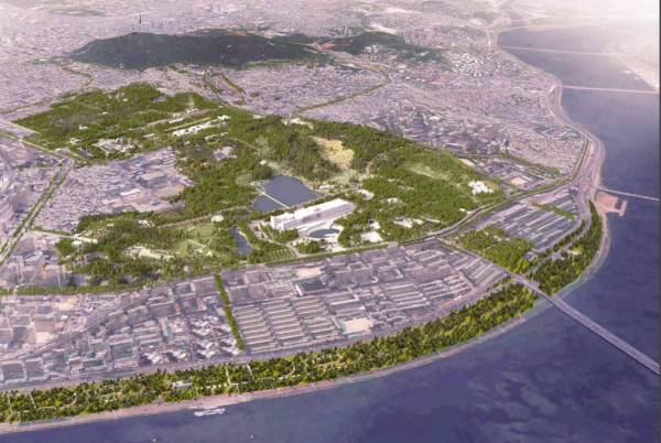 용산공원 설계 국제공모 당선작 조감도 / 자료=국토교통부