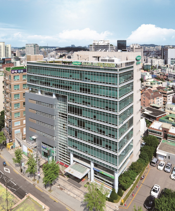 삼진제약 본사 전경. / 사진=삼진제약