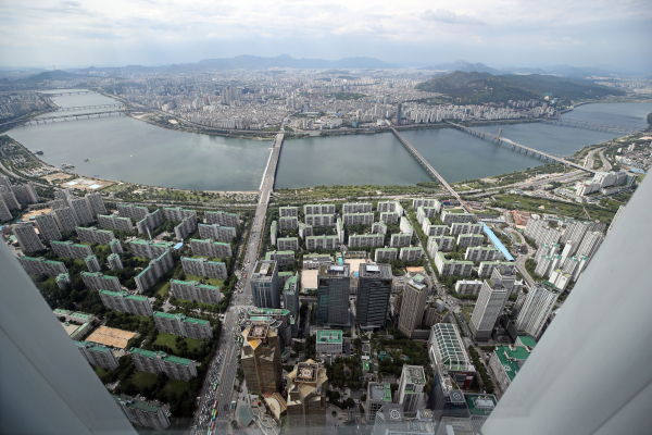 서울 송파구 잠실동 잠실주공5단지 아파트 전경 / 사진=연합뉴스
