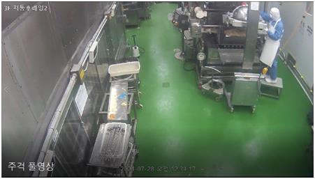 비알코리아가 공개한 CCTV 장면. / 자료제공=비알코리아