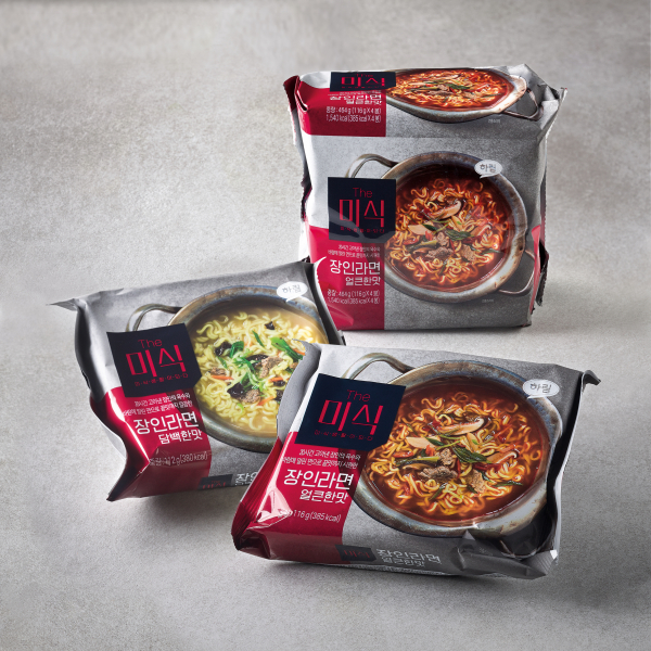 하림 'The미식 장인라면'./ 사진=하림 제공