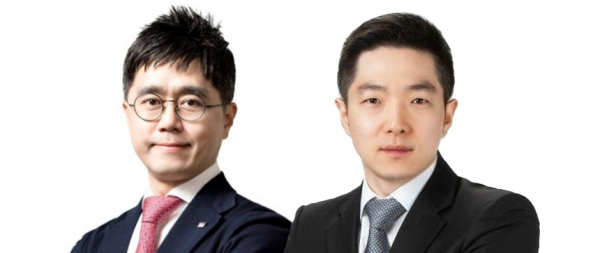 김남기 미래에셋자산운용 ETF운용부문 대표(왼쪽)와 김연추 미래에셋증권 파생부문 대표 /그래픽=김은실 디자이너