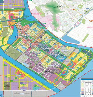 송도 5공구 매매계약 체결 위치도./ 이미지=인천경제청