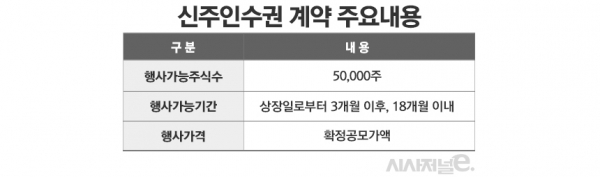 세부 내용은 증권신고서 정정 등으로 바뀔 수 있음. 자료=증권신고서. / 표=김은실 디자이너.