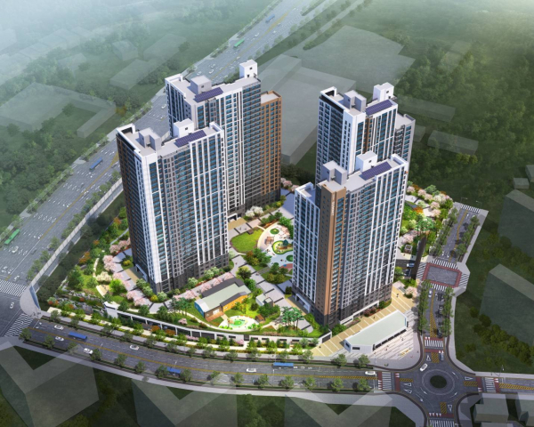 호반써밋 원주역 조감도/사진=호반산업