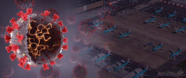 오미크론 변이바이러스 등장으로 전세계 입국 제한 조치가 강화되면서 항공업계가 긴장하는 모습이다. / 사진=김은실 디자이너