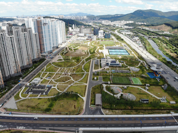 SK에코플랜트가 인수한 자회사 환경시설관리가 운영 중인 경기 안양시 안양공공하수처리/사진=SK에코플랜트