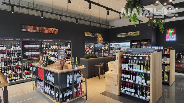 2층 와인스튜디오 전경. / 사진=한다원 기자