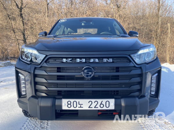 뉴 렉스턴 스포츠 전면부 / 사진=유주엽 기자