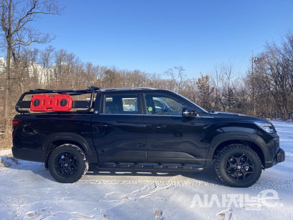 뉴 렉스턴 스포츠 측면부 / 사진=유주엽 기자