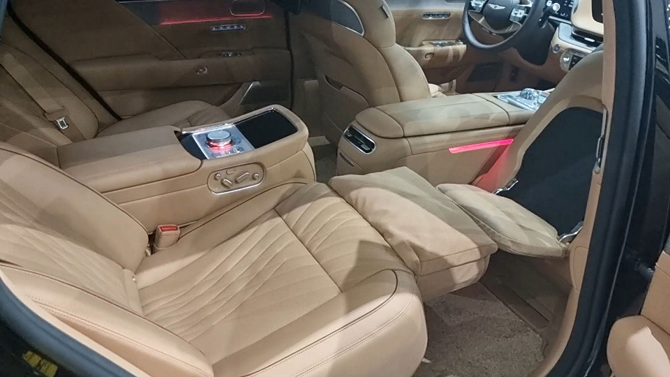 제네시스 G90 휴식모드. / 사진=박성수 기자