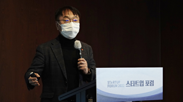 전영민 롯데벤처스 대표. / 사진=최기원, 김지윤 PD