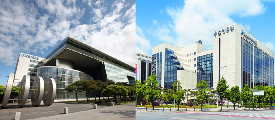 산업은행·수출입은행 본사 전경. 사진=각 사